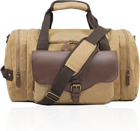 22L Lightweight Travel Duffle Bag - Approved Under Seat Carry-On, Multi-Pocket Weekender Gym Bag with Adjustable Straps, Unisex Overnight Bag for Men & Women in Saudi Arabia