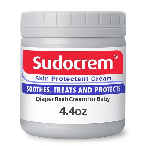 كريم حماية الجلد Sudocrem - كريم طفح حفاضات للطفل - يهدئ ، يعامل ، ويحمي ، من أجل الإغاثة والعلاج والوقاية من الطفح الجلدي ، كريم أكسيد الزنك - 8.8 أوقية in Saudi Arabia