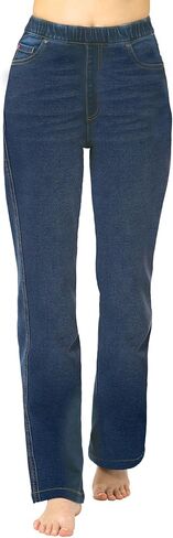 PajamaJeans Women's High Waist Palazzo Curvy Jeans in Saudi Arabia