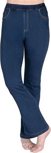 PajamaJeans Women's High Waist Palazzo Curvy Jeans in Saudi Arabia