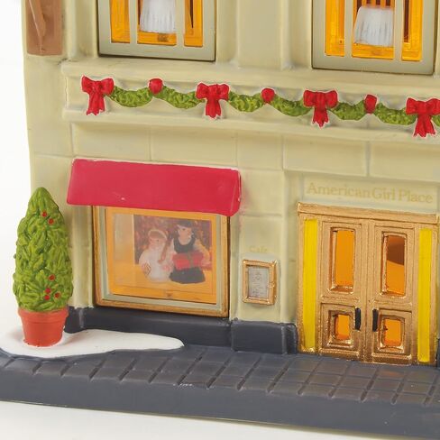 القسم 56 عيد الميلاد في مبنى City Village American Girl Place Lit، 7.87 بوصة، متعدد الألوان in Kuwait