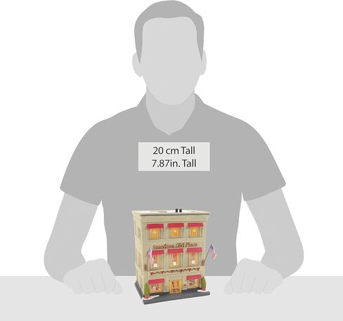 القسم 56 عيد الميلاد في مبنى City Village American Girl Place Lit، 7.87 بوصة، متعدد الألوان in Kuwait