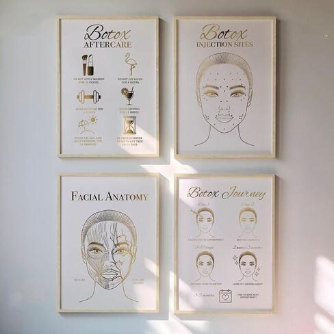 Set Of 4 Modern Canvas Prints Dental Care Painting Dental Pictures Wall Art for Dentist Office Dental Clinic Decor With Inner Frame in Saudi Arabia