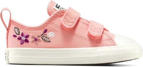 Converse Kids' Chuck Taylor All Star Embroidered Flowers Easy-On Low Top Sneaker in Saudi Arabia