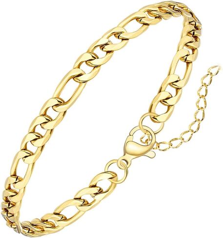 Chunky Gold Bracelet for Women, Statement Bangle Cuff Bracelet, Trendy Jewelry Gifts for Her in Saudi Arabia