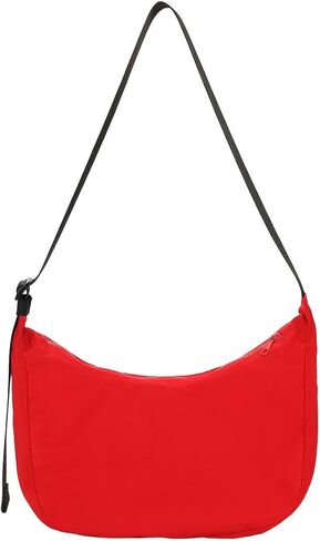 Peanuts Snoopy and Woodstock Crescent Women's Red Crossbody Handbag in Saudi Arabia
