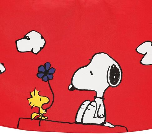 Peanuts Snoopy and Woodstock Crescent Women's Red Crossbody Handbag in Saudi Arabia