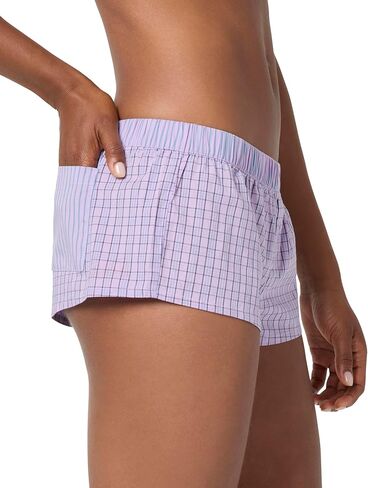 florence by mills womens Micro-plaid Poplin Pajama Micro Shortie in Saudi Arabia