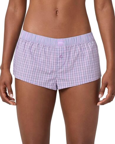 florence by mills womens Micro-plaid Poplin Pajama Micro Shortie in Saudi Arabia