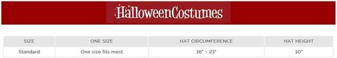Disney Peter Pan Mr. Smee Hat & Glasses Costume Kit - Knit Hat with Faux Hair and Gold-Tone Glasses in Saudi Arabia