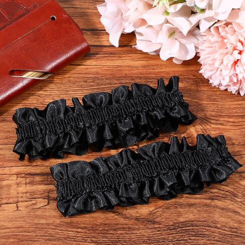 4 Pcs Arm Garters for Men,Elastic Sleeve Garters Vintage Anti Slip 1920s Arm Bands for Men Roaring 20s Armband Garter 1920s Accessories for Mens Costume Party Decoration Black in Saudi Arabia
