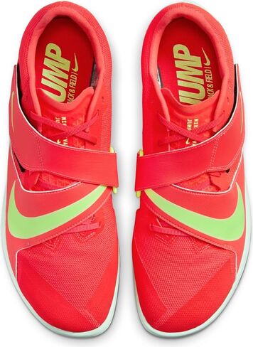 Unisex Zoom Rival Jump (600 - Bright Crimson/Washed Coral-Lime Blast) in Saudi Arabia
