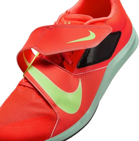 Unisex Zoom Rival Jump (600 - Bright Crimson/Washed Coral-Lime Blast) in Saudi Arabia