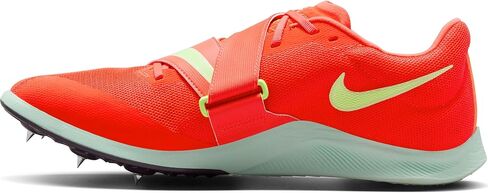 Unisex Zoom Rival Jump (600 - Bright Crimson/Washed Coral-Lime Blast) in Saudi Arabia