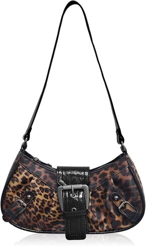 Shoulder Bag for Women, Small Punk Y2K Purse with Detachable Strap - Top Handle Underarm Clutch Y2K Bag in Saudi Arabia