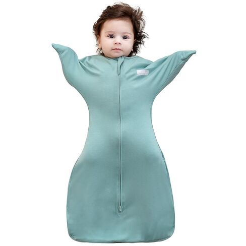 PuppyPaws Baby Sleep Sack, Transitional Swaddle, Swaddles for Newborns，1.0 Tog Sleep Sack 9-15 Months, Wearable Blanket Baby with 2-Way Zipper in Saudi Arabia