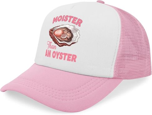 Moister Than an Oyster Funny Inappropriate Adult Humor Women Hat Camping Caps in Saudi Arabia