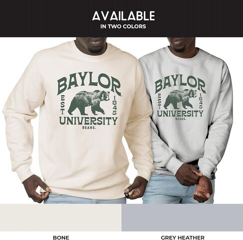 College Sports Heavyweight Crewneck Sweatshirt - Fleece Unisex Officially Licensed NCAA Men’s and Women’s Sweatshirt in Saudi Arabia