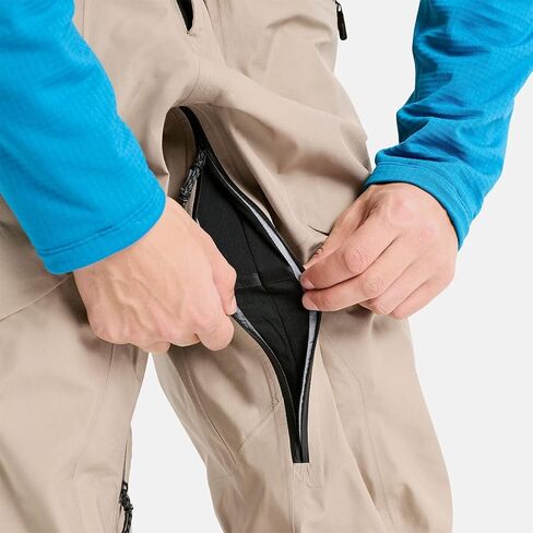Burton 100241DAH2LRegular Men's [ak] Freebird Gore-TEX 3L Bib Pants Summit Taupe L in Saudi Arabia