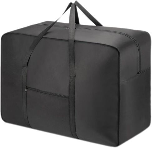 70 LB Capacity, Black CanvasExtra Large Duffel Bag, 28 x 22 x 14 inches in Saudi Arabia