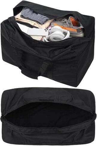 70 LB Capacity, Black CanvasExtra Large Duffel Bag, 28 x 22 x 14 inches in Saudi Arabia