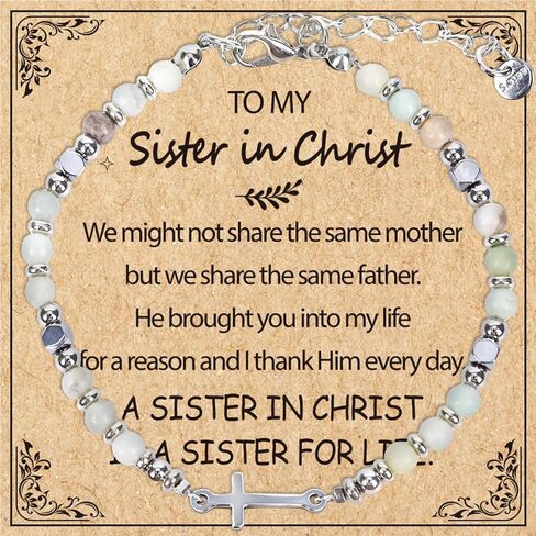 Bracelet Gifts for Daughter In Law Niece Granddaughter Bonus Daughter Work Besties, Christmas Birthday Mother's Day Appreciation Graduation Gifts for Women Girls, Natural Beads Bracelet for Her in Saudi Arabia
