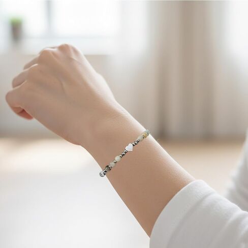 Bracelet Gifts for Daughter In Law Niece Granddaughter Bonus Daughter Work Besties, Christmas Birthday Mother's Day Appreciation Graduation Gifts for Women Girls, Natural Beads Bracelet for Her in Saudi Arabia