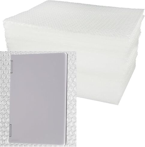 50 قطعة من أكياس الفقاعات مقاس 8 × 10 بوصة، وأكياس تغليف مزدوجة الجدران، وحقيبة فقاعات واقية مبطنة للشحن والتخزين والتعبئة البريدية للمواد الهشة ومستلزمات تغليف الأطباق الزجاجية in Kuwait