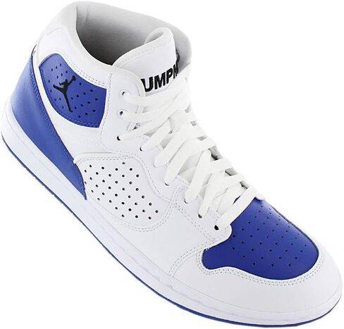 حذاء رياضي Nike Air Jordan Access للرجال AR3762 (مقاس المملكة المتحدة 9 الولايات المتحدة 10 الاتحاد الأوروبي 44، أبيض أسود Game Royal 104) in Kuwait