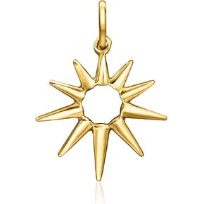 Pure Collection by Ross-Simons Italian 14kt Yellow Gold Sun Charm in Kuwait