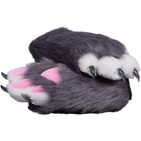 Fursuit KIG Furry Paws, Wearable Cosplay Cat Paws Animal Paws, Comic Con Costume Accessories Furry Gloves for Women in Saudi Arabia