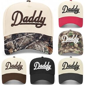 قبعة بابا | اختر قبعات سائقي الشاحنات الكلاسيكية الفاخرة القابلة للتعديل من Snapback للرجال والآباء والآباء in Kuwait