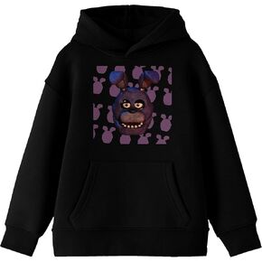 سويت شيرت بغطاء للرأس بأكمام طويلة للشباب من Bioworld Five Nights At Freddy's Bonnie Head in Kuwait