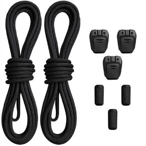 Shoelace Kit for Salomon, No Tie Round Shoe laces Strings for Salomon Speedcross Ski Shoes，boot laces in Saudi Arabia