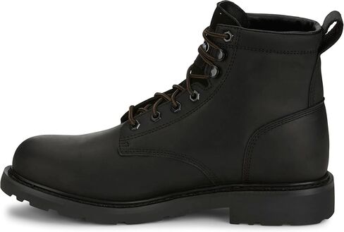Justin Dayworker 6" Waterproof Men's Work Boots - Durable Leather, Slip-Resistant Sole, Comfortable Fit for Tough Jobs in Saudi Arabia