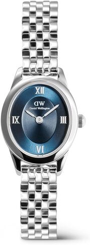 Daniel Wellington Ophelia Mini Women’s Watch - 25.5x22mm Case, Japanese Quartz Movement, 316L Stainless Steel Link Strap, Water Resistant, Bracelet Wrist Watch for Women in Saudi Arabia