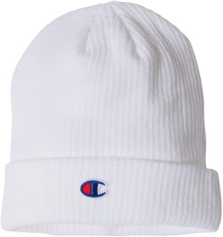 Champion Ribbed Knit Cap One Size Black in Kuwait