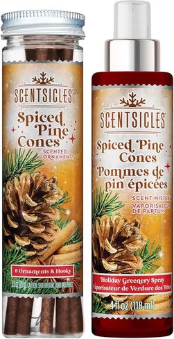 Scentsicles, Scent Mister, Spiced Pine Cones - 2 Pack of Spray Bottles in Kuwait