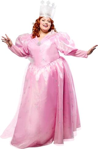 Rubies The Wizard of Oz: Glinda Costume for Adults, Women's in Saudi Arabia