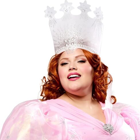 Rubies The Wizard of Oz: Glinda Costume for Adults, Women's in Saudi Arabia