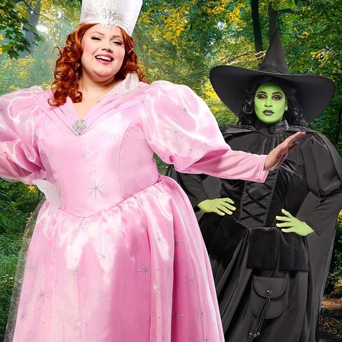 Rubies The Wizard of Oz: Glinda Costume for Adults, Women's in Saudi Arabia