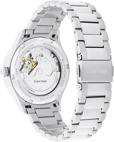 Calvin Klein Women's CK Iconic - 36mm Automatic Watch - Stainless Steel Bracelet - Self-Winding Mechanical Movement - Modern Stylish Timepiece - Gift for Her in Saudi Arabia