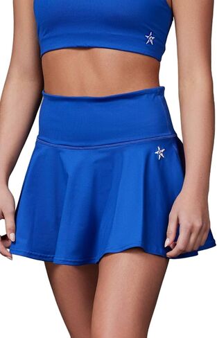 Rebel Athletic Women's Legendary Flouncy Skirt in Royal Blue, Ym in Saudi Arabia