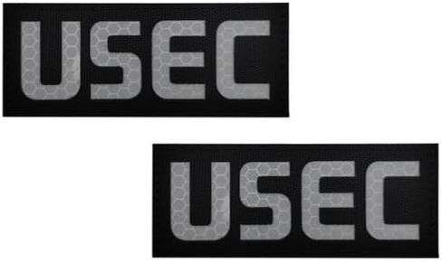 2pc Russia Escape from Tarkov Bear Usec IR Patch Armband Badge Military Decorative Sewing Applique Embellishment Tactical Patches (z2) in Saudi Arabia