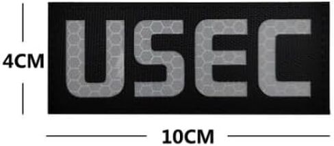 2pc Russia Escape from Tarkov Bear Usec IR Patch Armband Badge Military Decorative Sewing Applique Embellishment Tactical Patches (z2) in Saudi Arabia