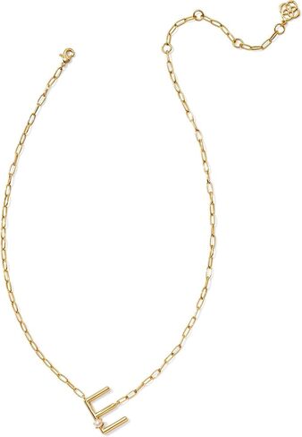 Kendra Scott Womens Pearl Letter E Short Pendant Necklace Gold White Pearl One Size in Saudi Arabia