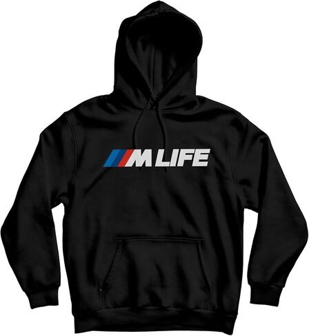 Thread Lightly M-Life Long Sleeve Hoodie Warm Sweatshirt Pullover Motorsport Racing Automotive Sports Car Enthusiast in Saudi Arabia