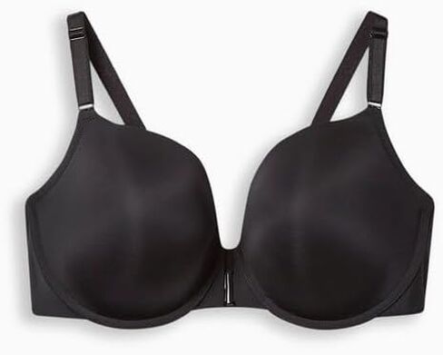 Torrid Perfect T-Shirt Front-Close Bra Rich Black in Saudi Arabia