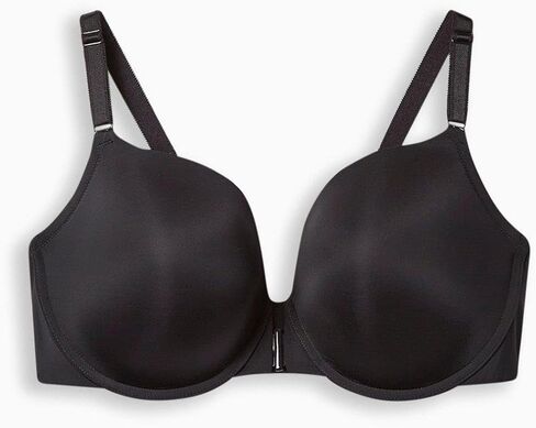 Torrid Perfect T-Shirt Front-Close Bra Rich Black in Saudi Arabia