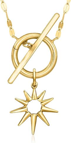 Pure Collection by Ross-Simons Italian 14kt Yellow Gold Sun Charm in Saudi Arabia